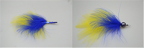 How to make feather earrings step1